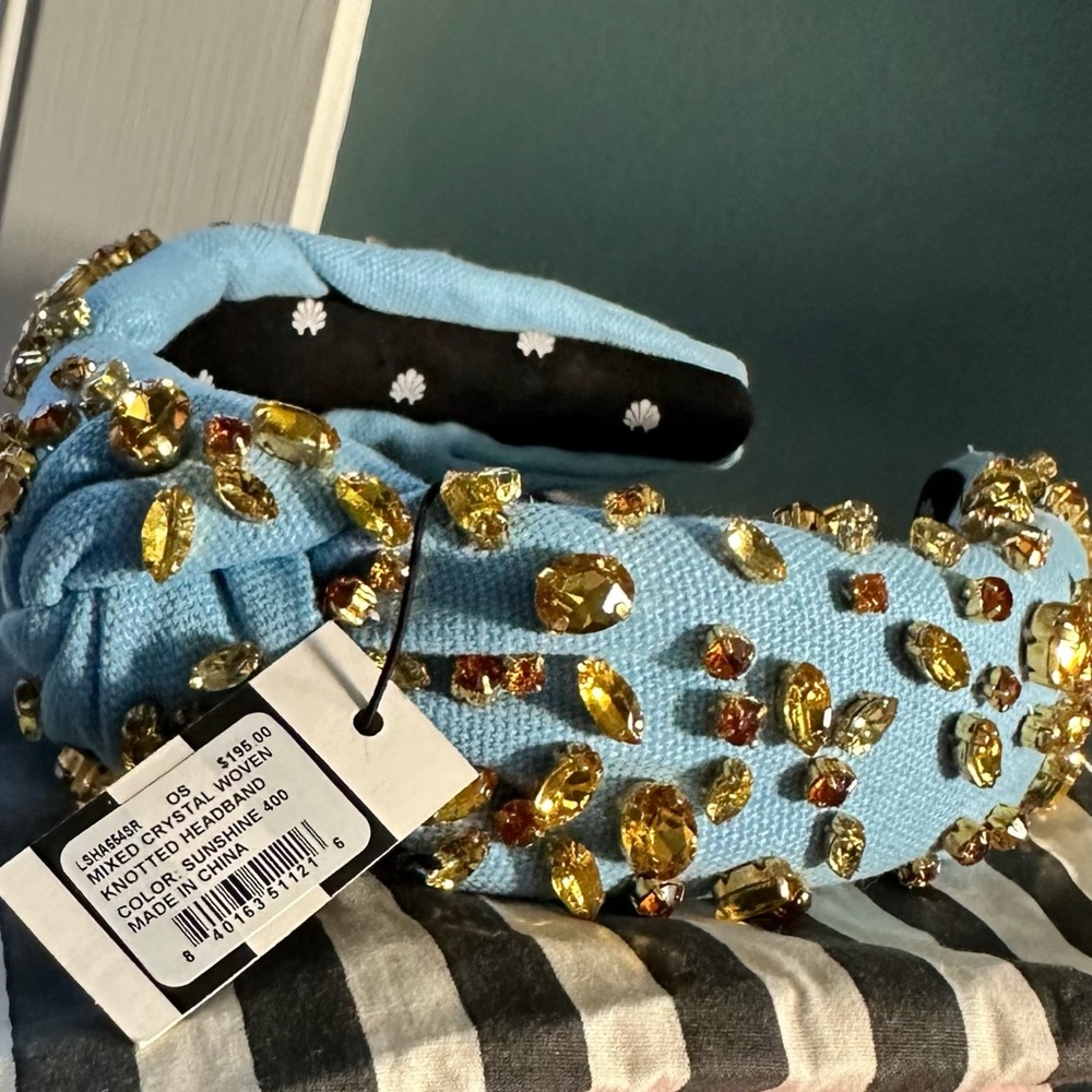 NWT Sunshine mixed Crystal Lele Sadoughi headband